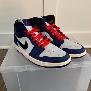 🔥BRAND NEW🔥 Jordan 1 Mid Deep Royal Blue Black